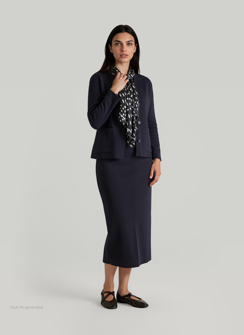 Strick Cardigan 1/1 Arm width=