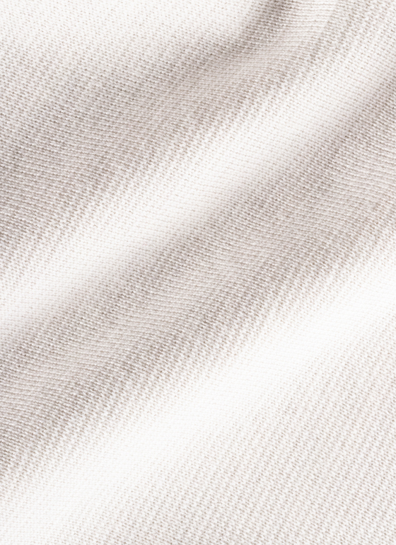 Strick Cardigan 1/1 Arm Off White Frontansicht