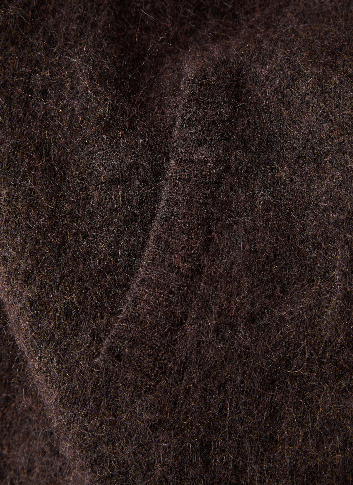 Strickjacke lang, Dark Espresso 