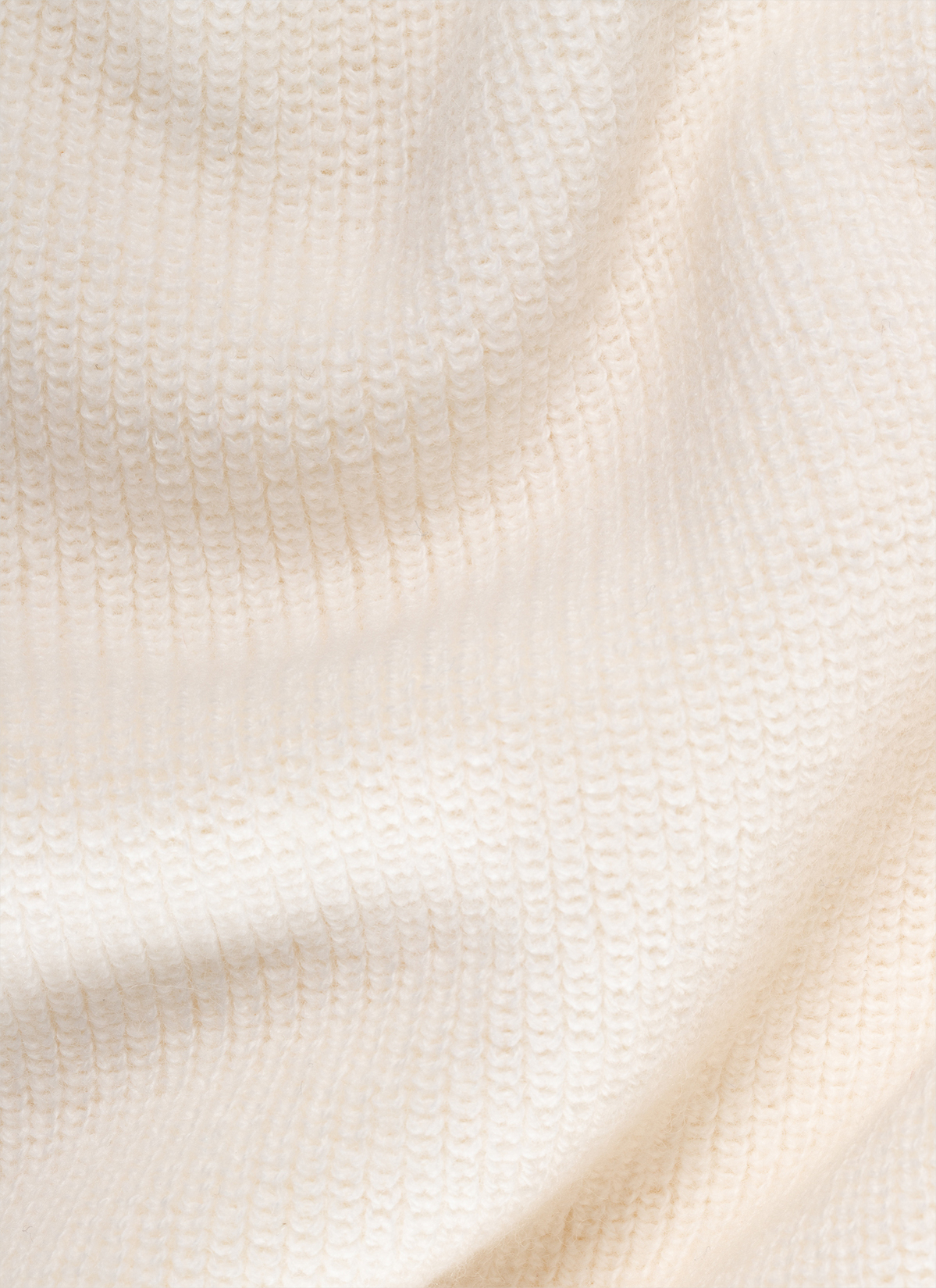 Strickjacke Zip 1/1 Arm, New White 