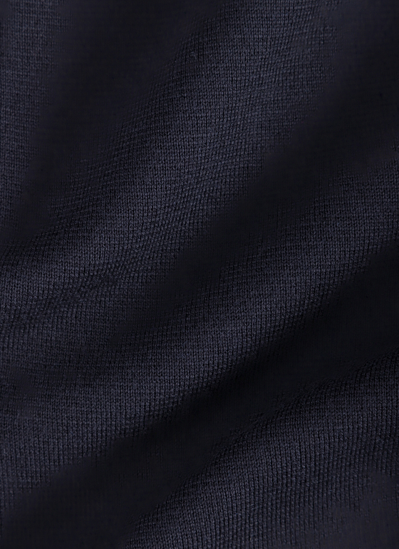 Strickjacke 1/1 Arm Navy Frontansicht