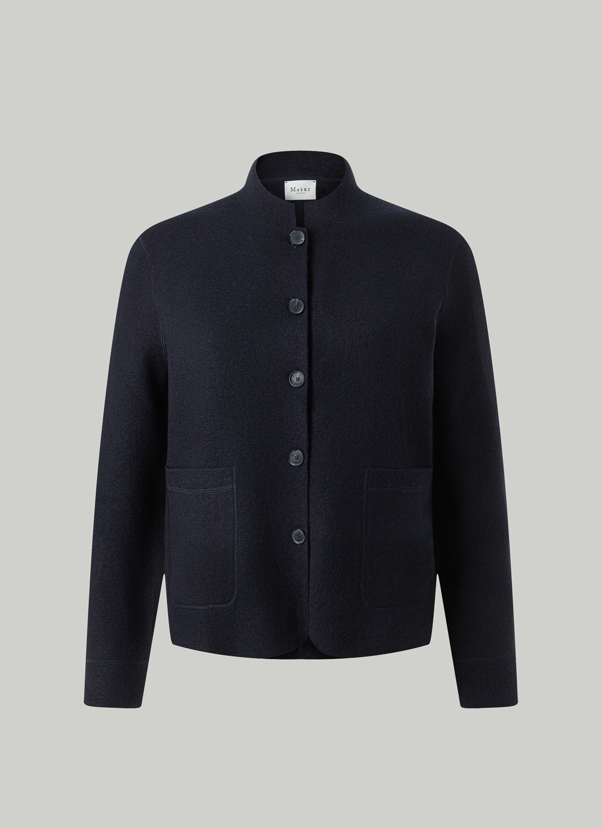 Strick Blazer, Navy