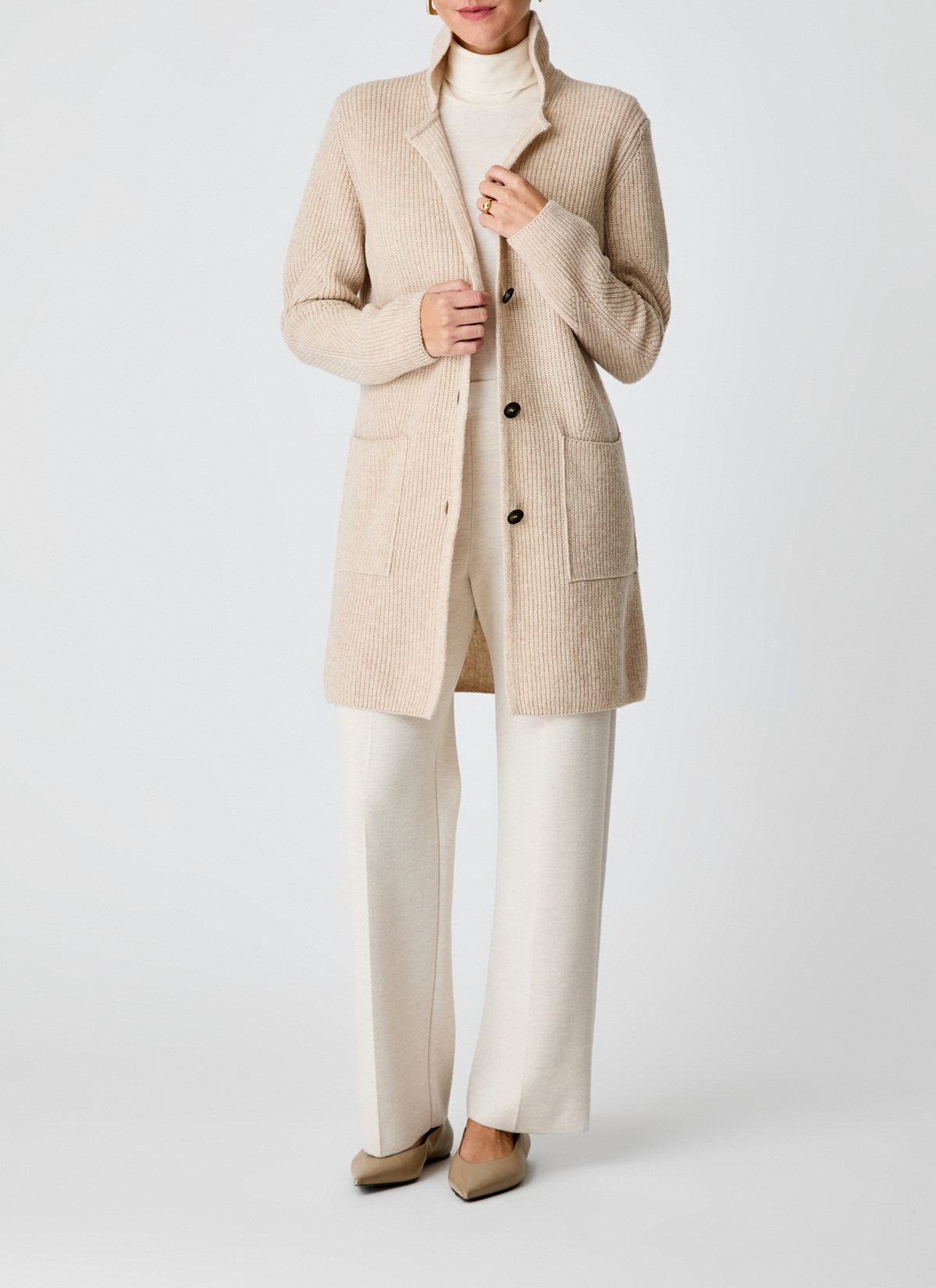 Strickjacke 1/1 Arm, British Tea Detailansicht 1