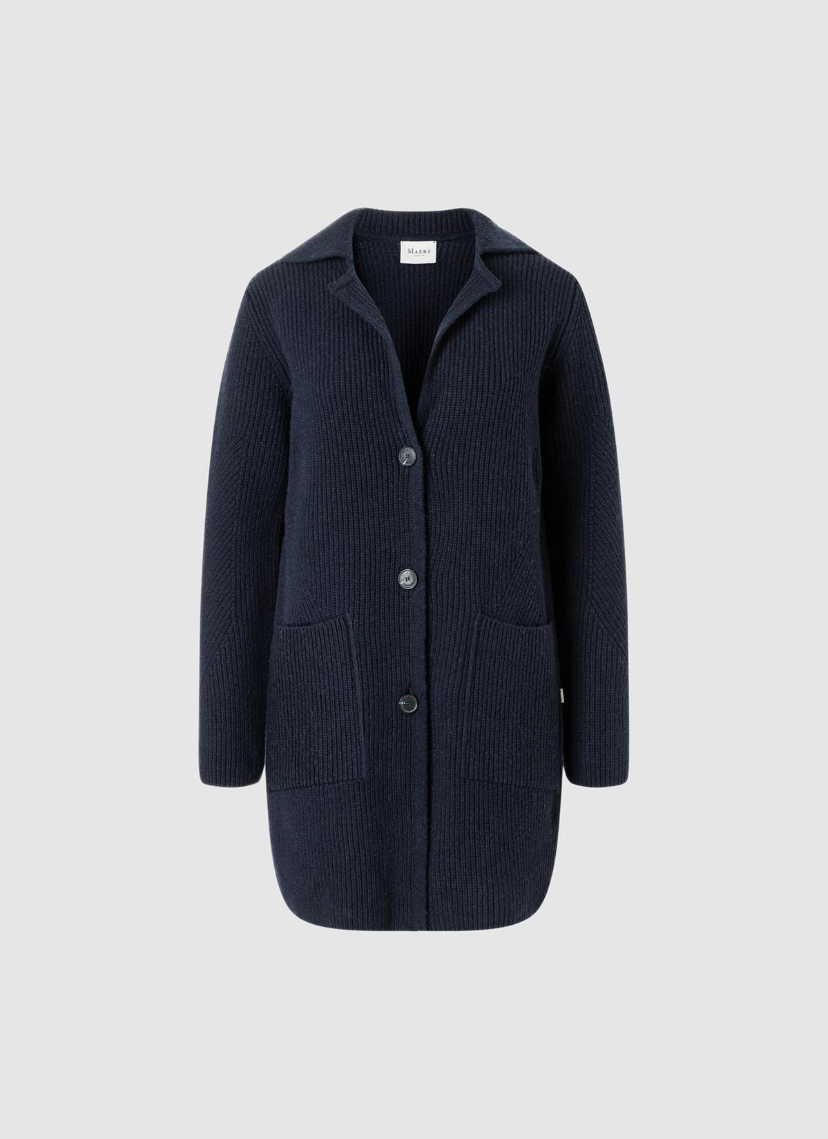 Strickjacke 1/1 Arm, Navy 