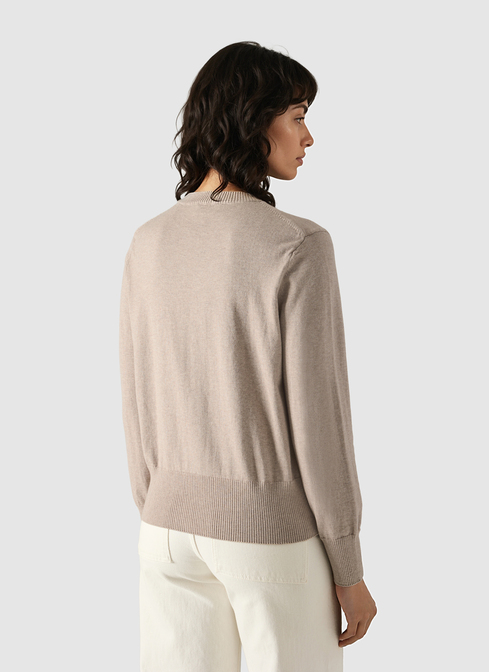 Strickjacke Schalkragen 1/1 Arm width=