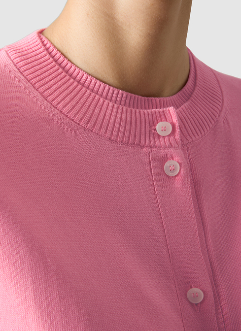Strickjacke Schalkragen 1/1 Arm width=
