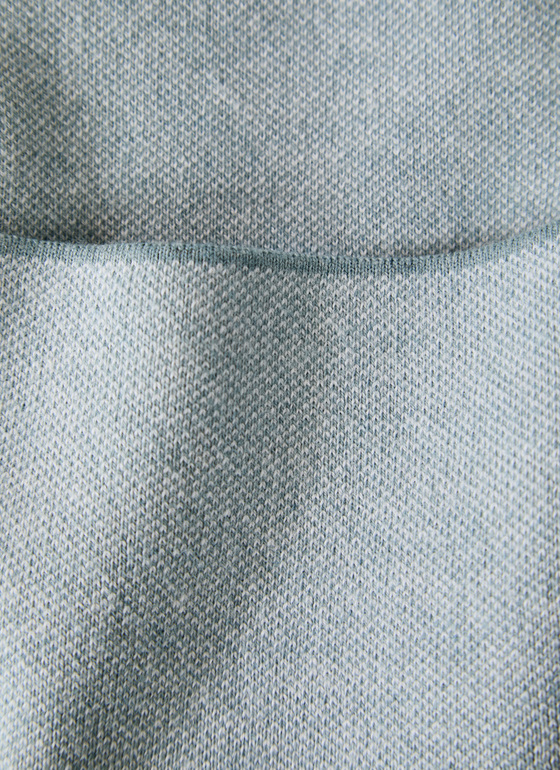 Strickjacke 1/1 Arm Lake Blue Frontansicht