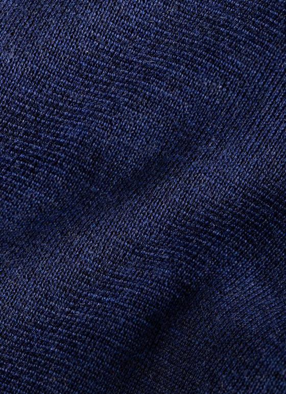 Strick Cardigan 1/1 Arm Midnight Sail Frontansicht