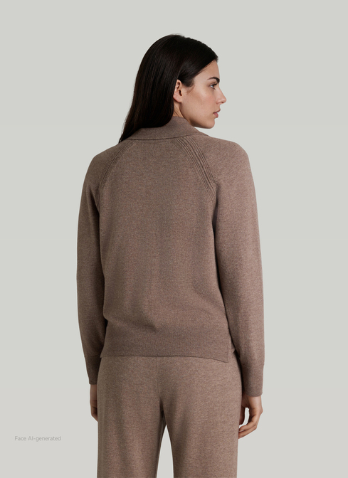 Strickjacke lang width=