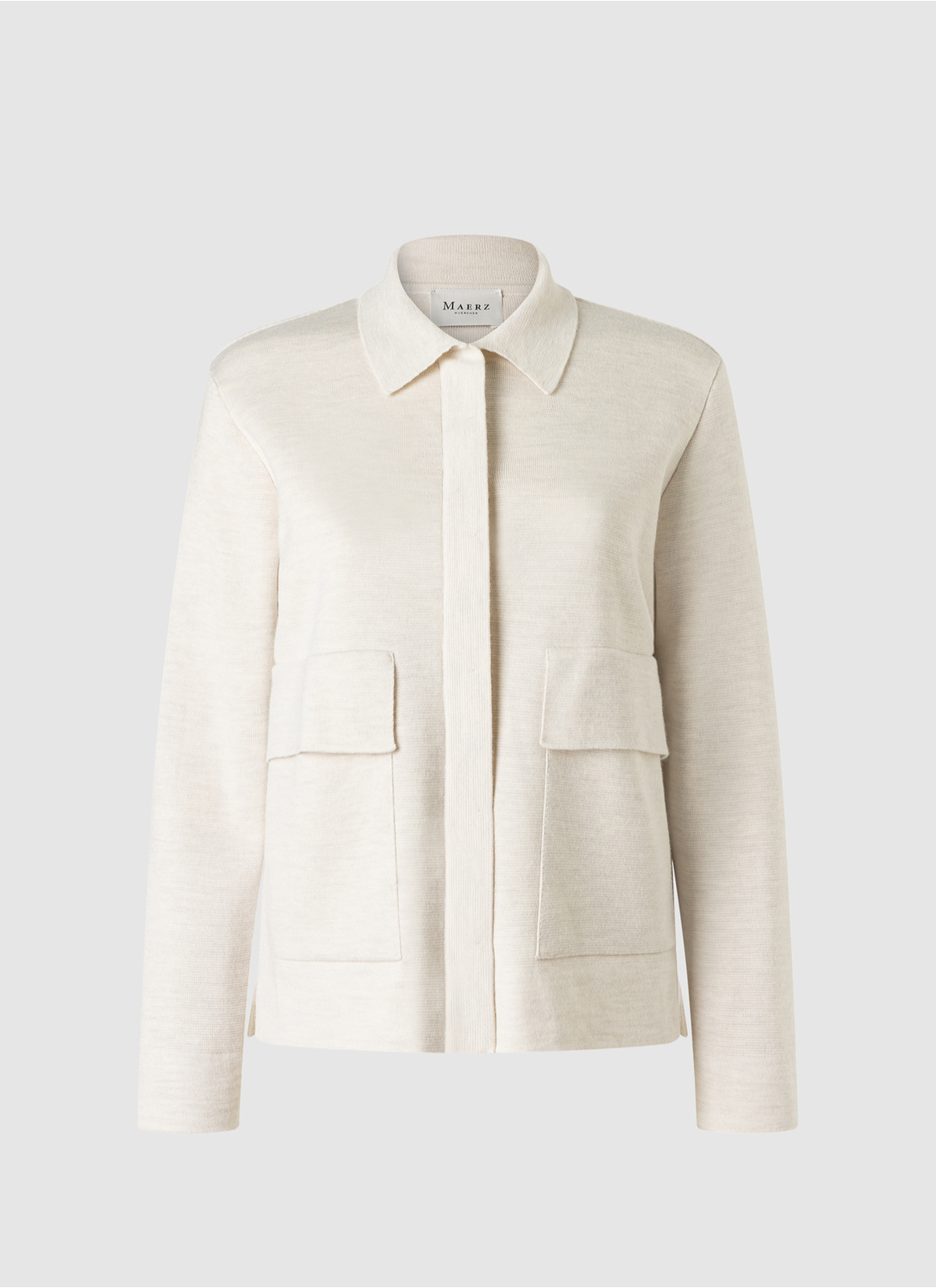 Strickjacke lang, Off White 