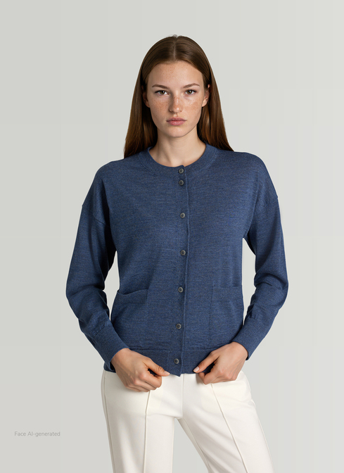 Strick Cardigan 1/1 Arm width=