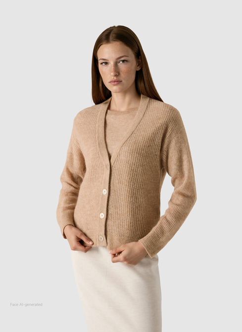 Strick Cardigan 1/1 Arm width=
