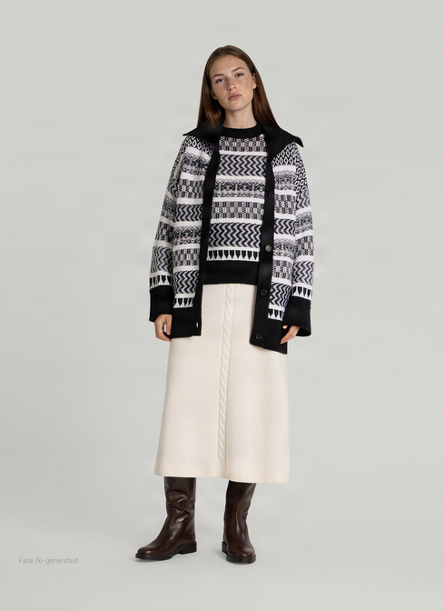 Strickjacke 1/1 Arm width=