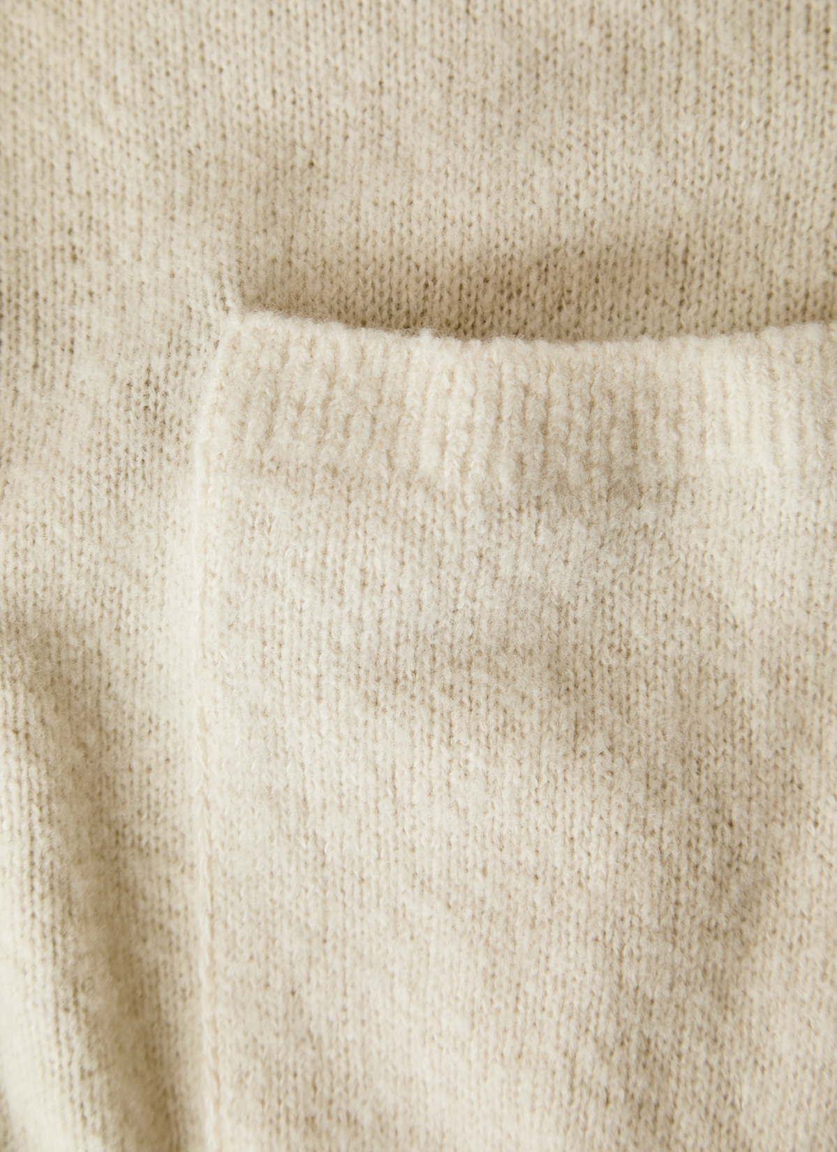 Strickjacke Knopf 1/1 Arm, New White 