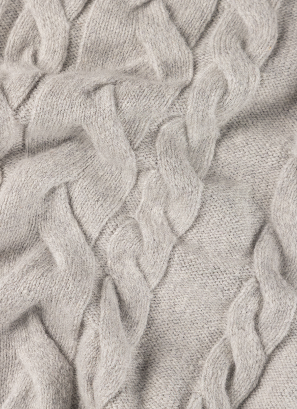 Strickjacke 1/1 Arm, White Smoke