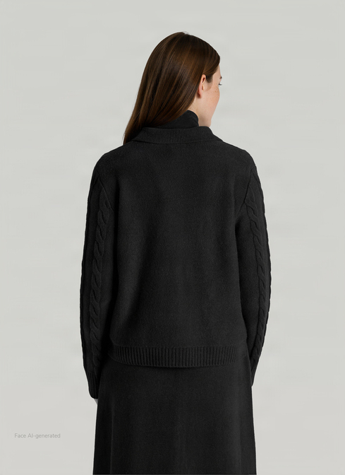 Strickjacke 1/1 Arm width=