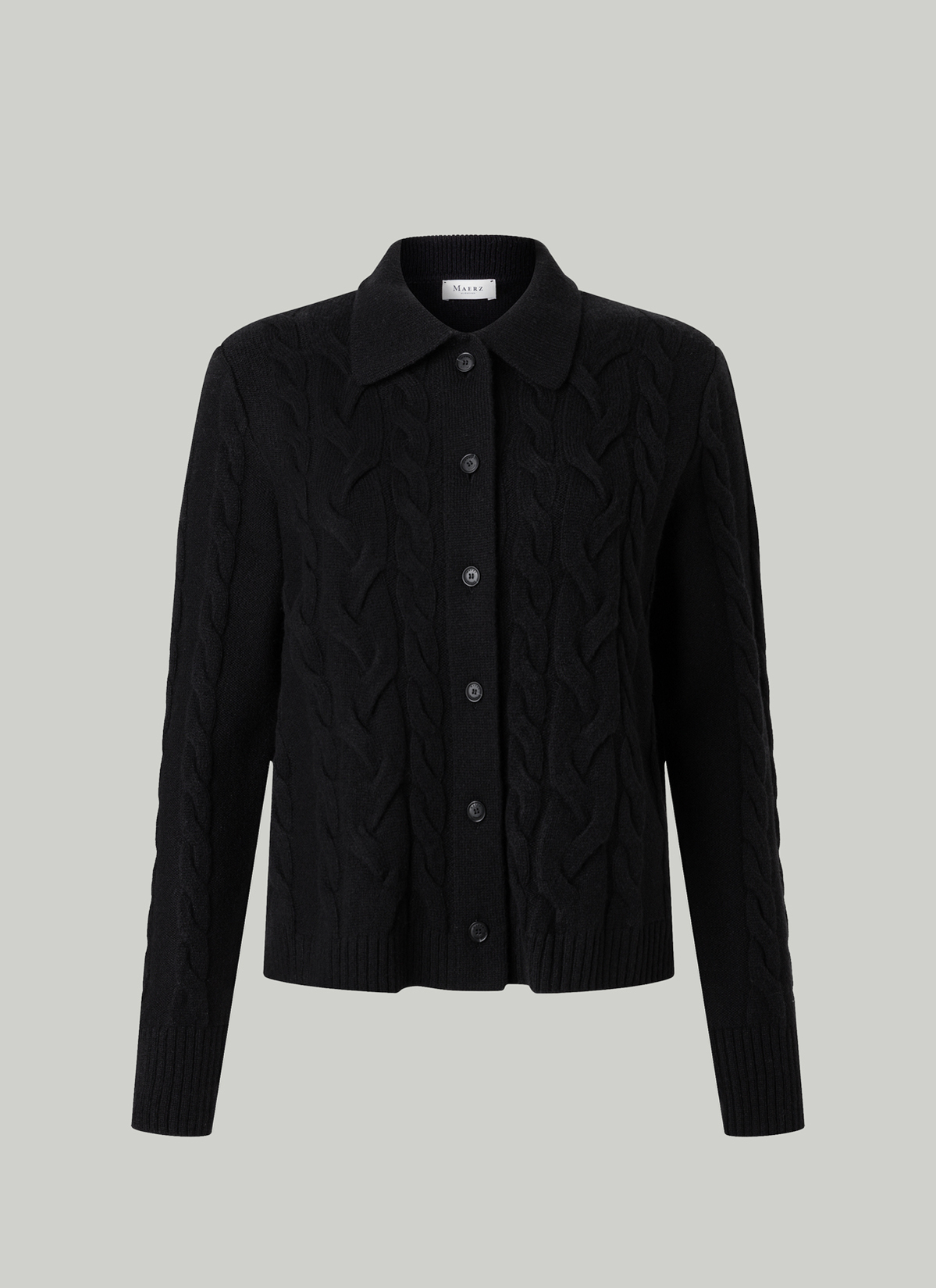 Strickjacke 1/1 Arm, Black
