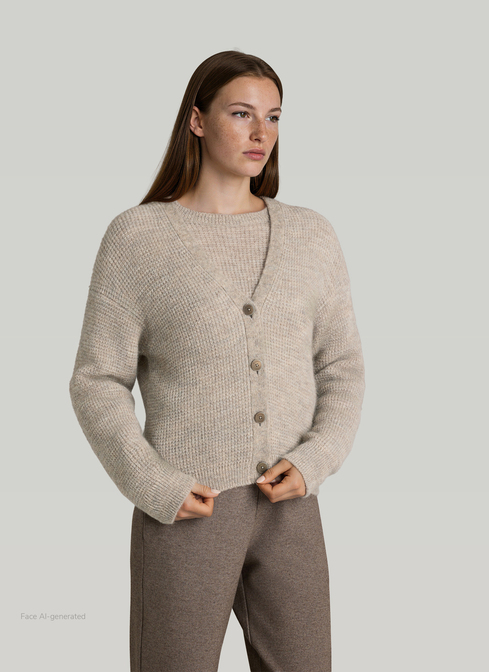 Strickjacke Knopf 1/1 Arm width=