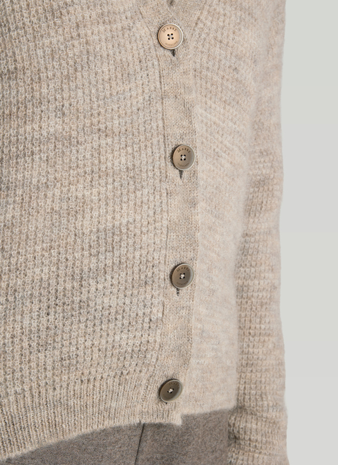 Strickjacke Knopf 1/1 Arm width=