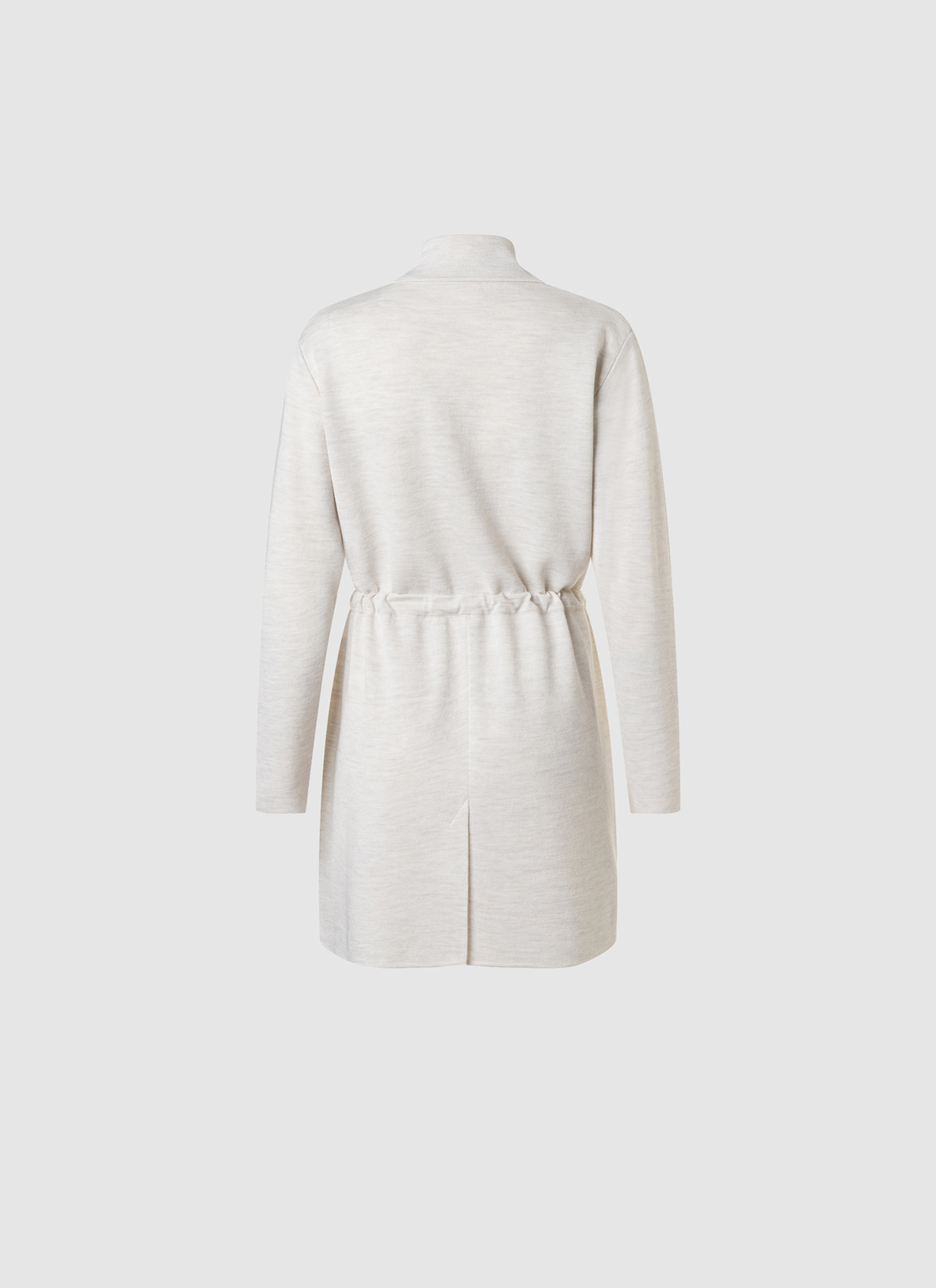 Strickjacke 1/1 Arm, Off White Rückansicht