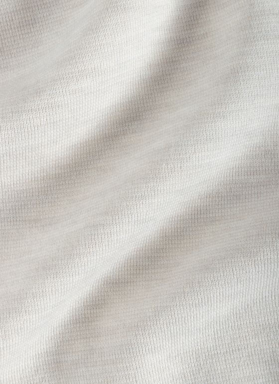Strickjacke 1/1 Arm Off White Frontansicht