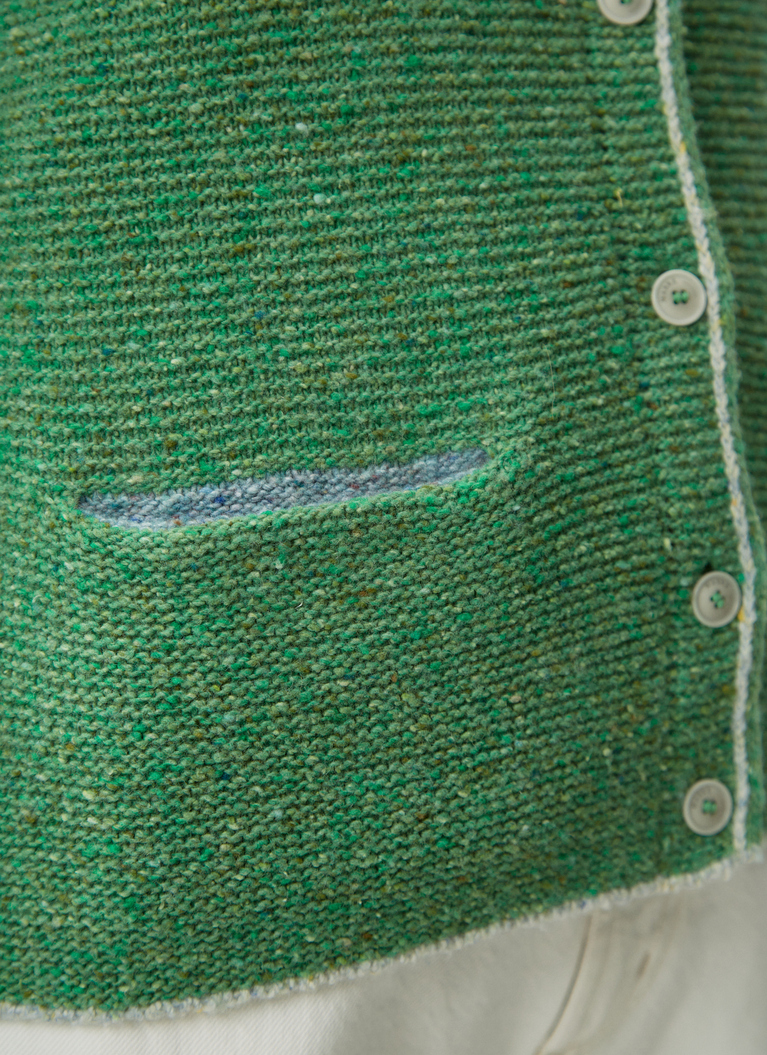 Strickjacke 1/1 Arm, Green Mint Detailansicht 1