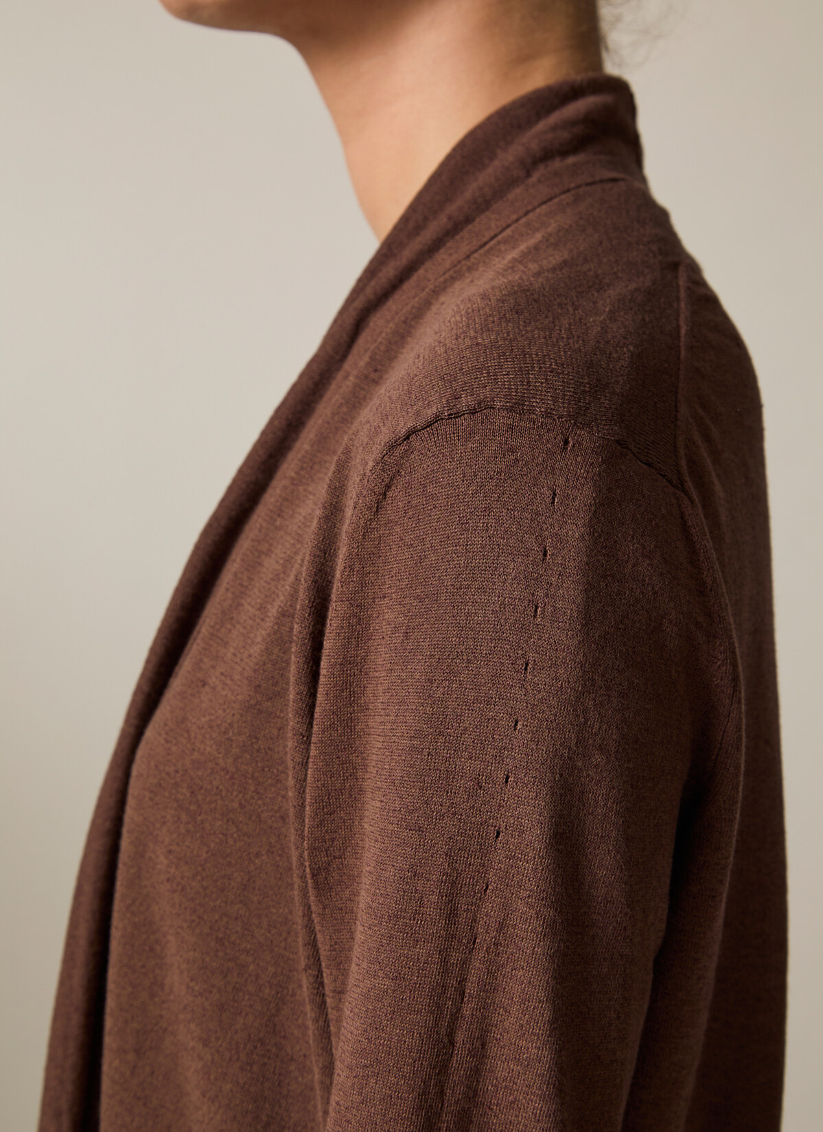 Cardigan, Dark Chocolate Detailansicht 2