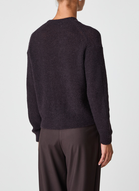 Jacke Dark Espresso Frontansicht