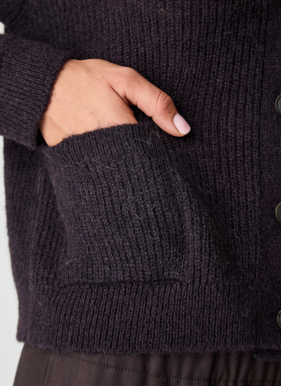 Jacke Dark Espresso Frontansicht