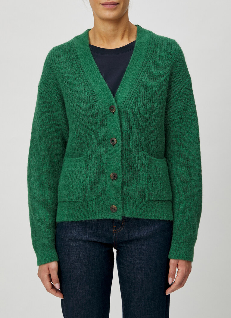 Jacke, Bottle Green Detailansicht 1