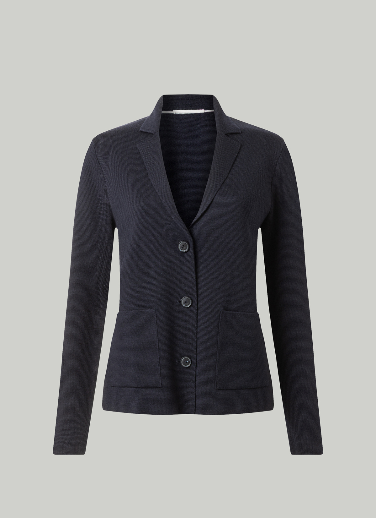 Strickjacke lang, Navy