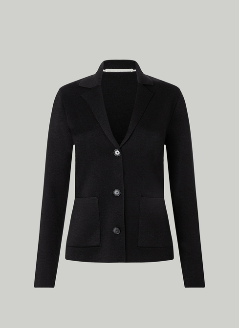 Strickjacke lang width=