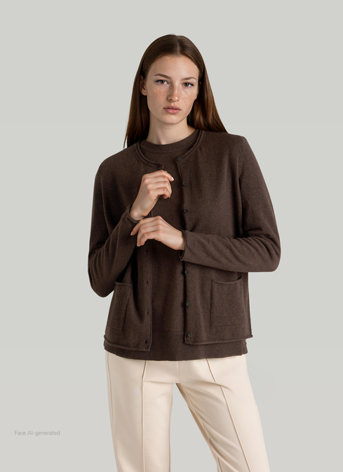 Strickjacke 1/1 Arm width=