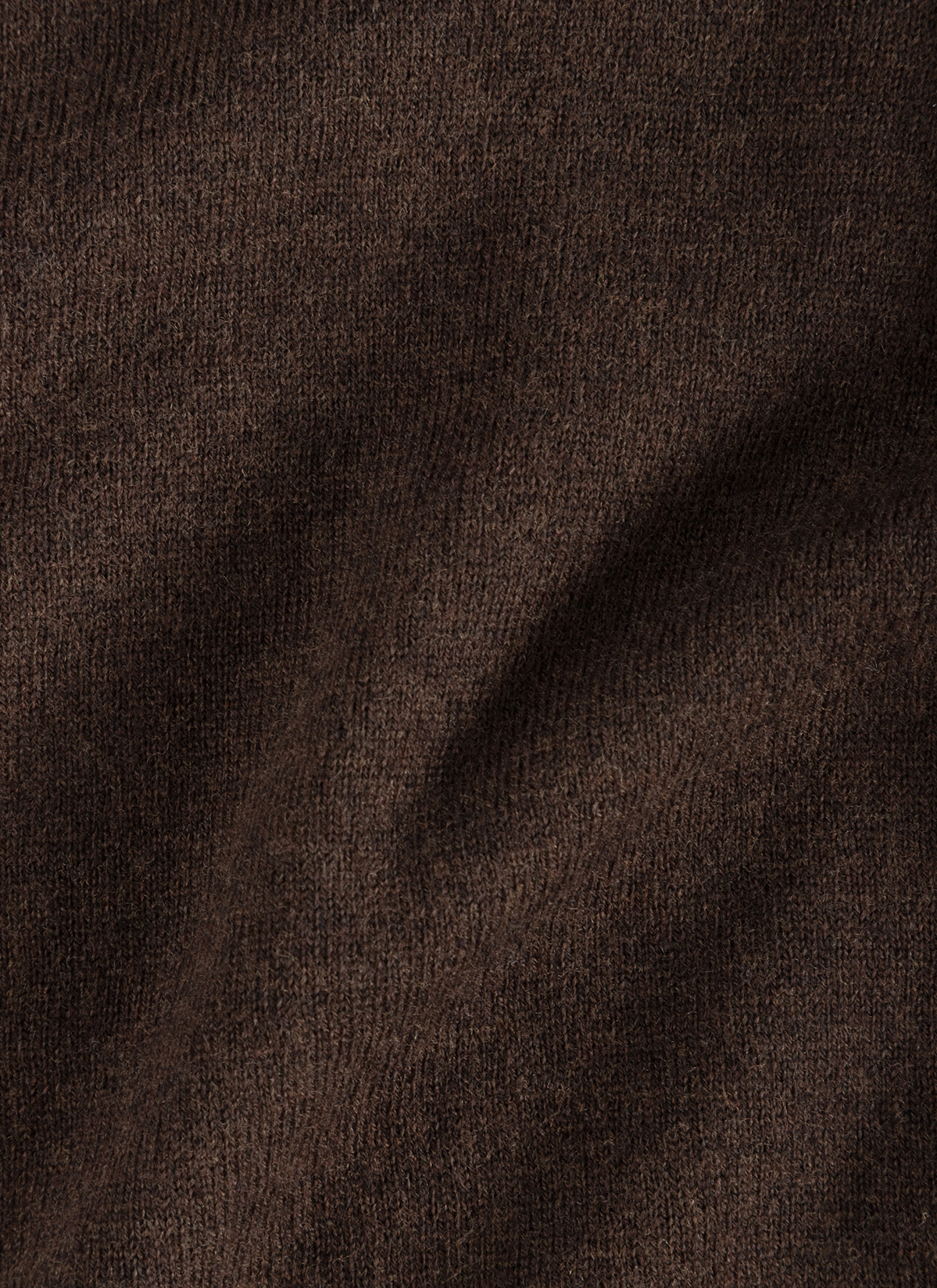 Strickjacke 1/1 Arm, Dark Coffee