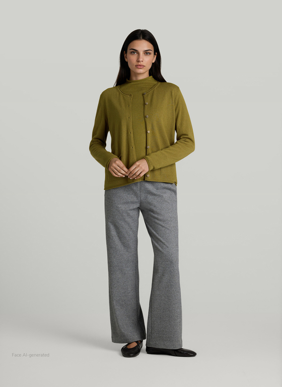 Strickjacke 1/1 Arm Autumn Forest Frontansicht