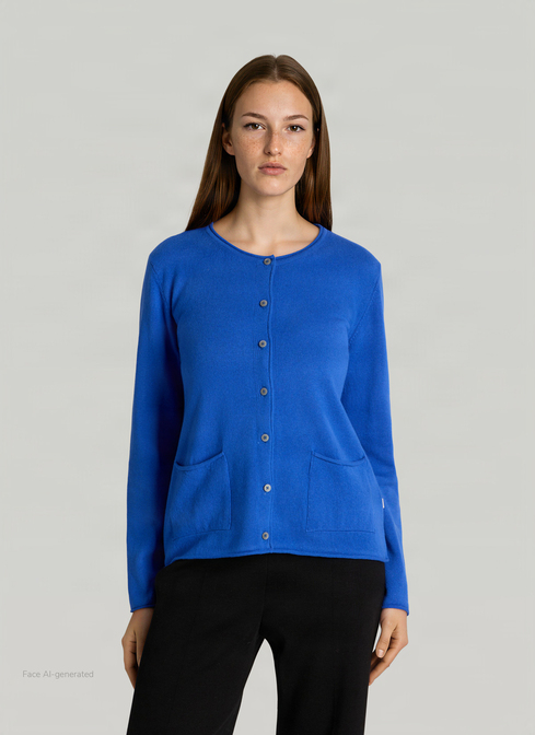 Strickjacke 1/1 Arm, Nordic Light Frontansicht
