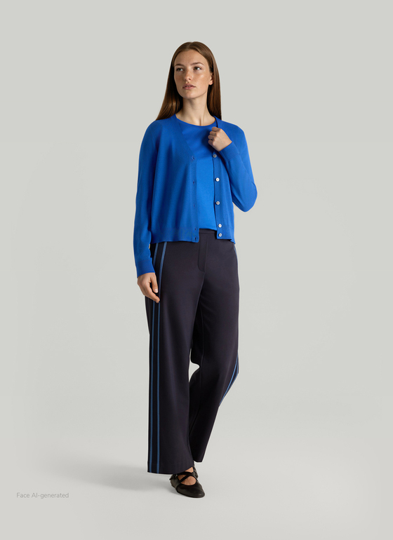 Strickjacke 1/1 Arm Nordic Light Frontansicht