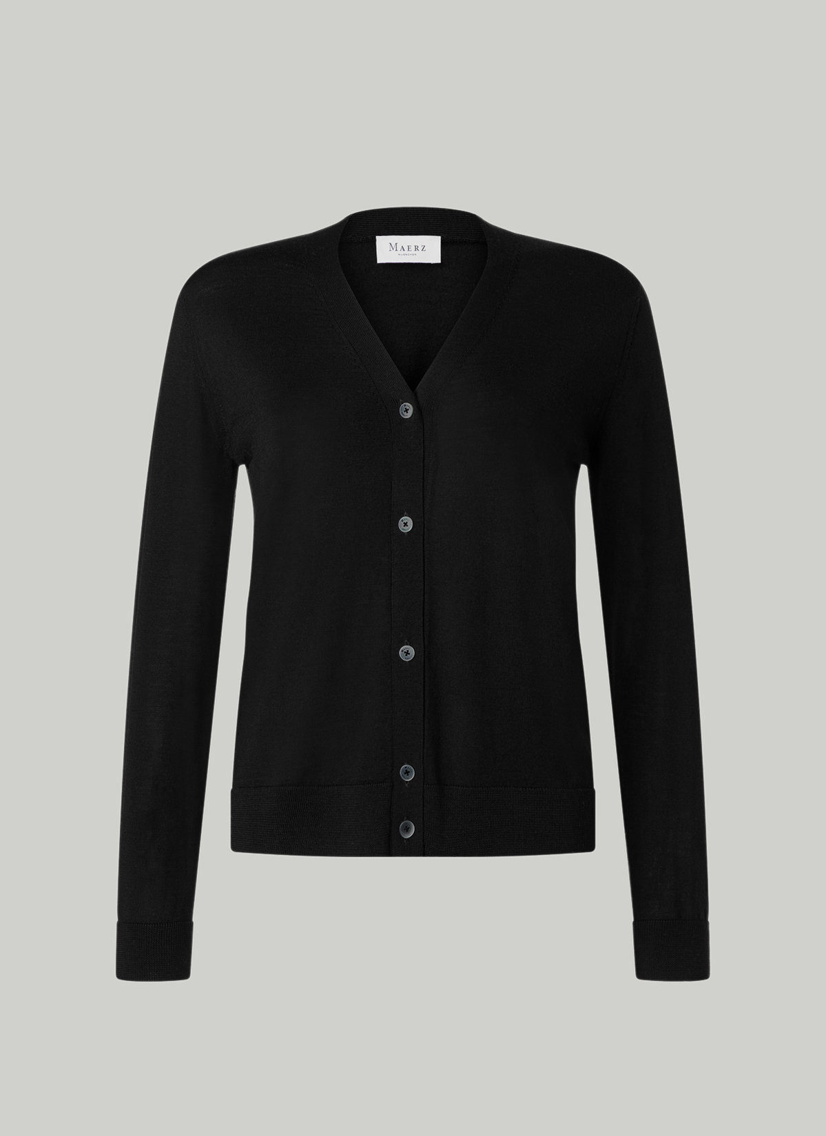 Strickjacke 1/1 Arm, Black 