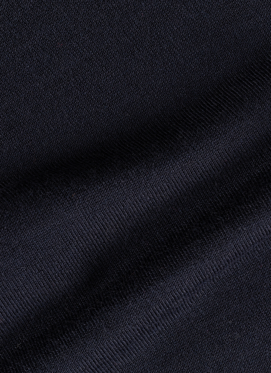 Strickjacke Knopf 1/1 Arm Navy Frontansicht