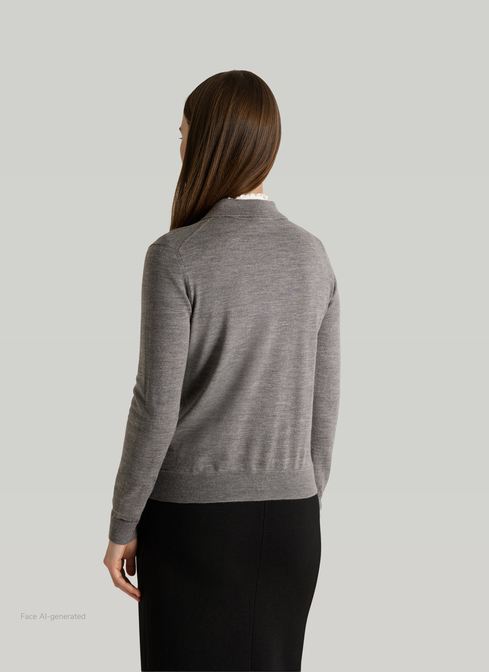 Strickjacke Knopf 1/1 Arm width=