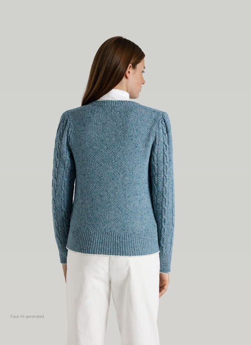 Strickjacke Knopf 1/1 Arm width=