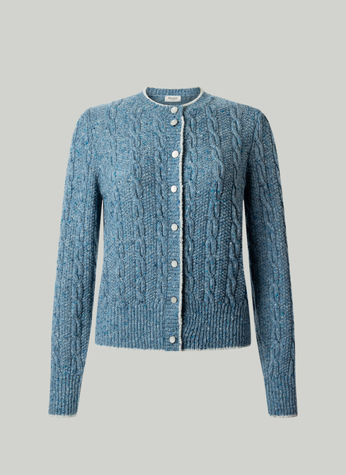 Strickjacke Knopf 1/1 Arm width=