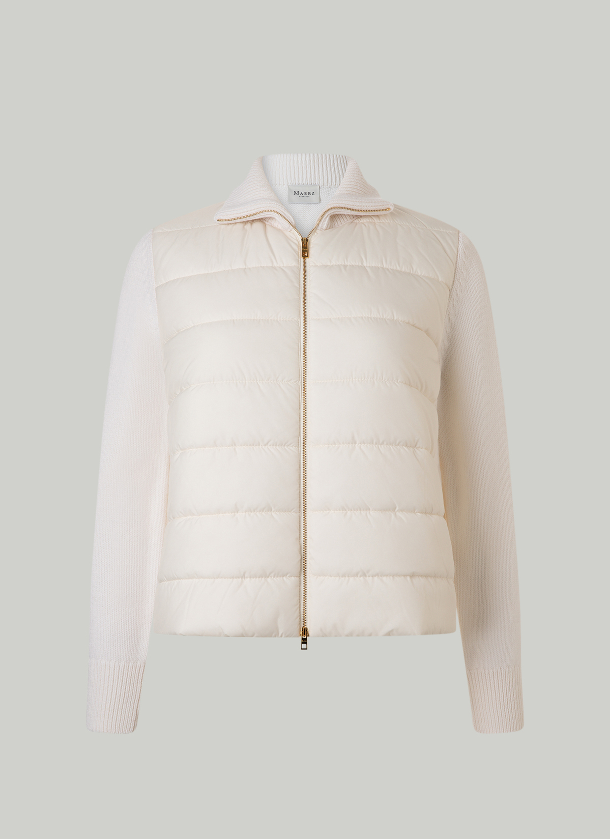 Strickjacke 1/1 Arm, New White