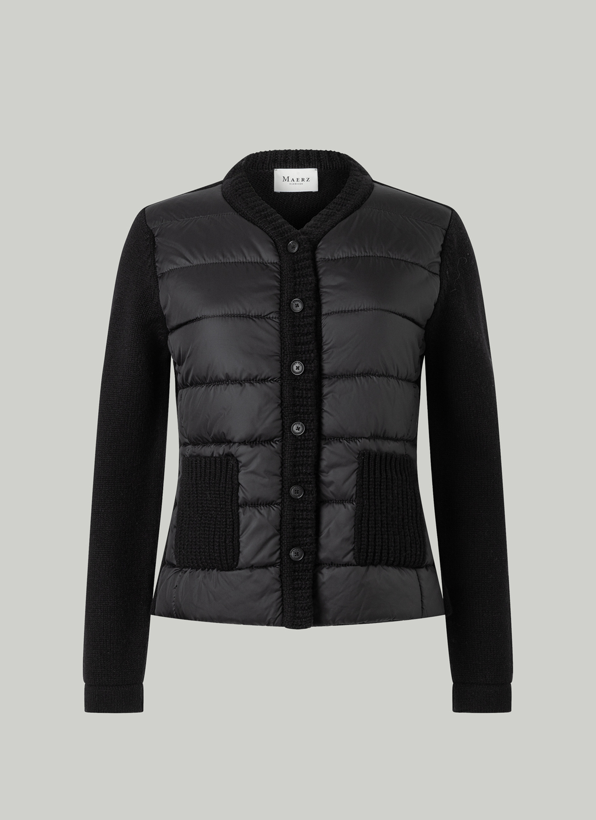 Strickjacke 1/1 Arm, Black