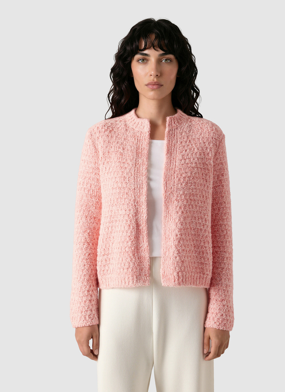 Strickjacke 1/1 Arm Coral Reef Frontansicht