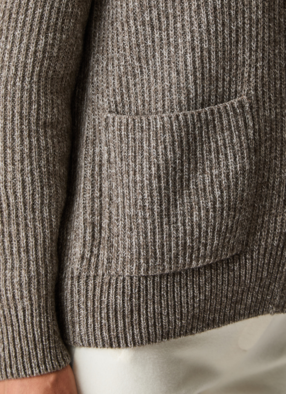 Strick Cardigan 1/1 Arm, Twig Detailansicht 2