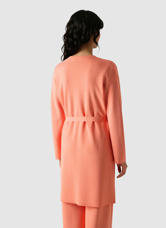 Strick Mantel Coral Reef Frontansicht