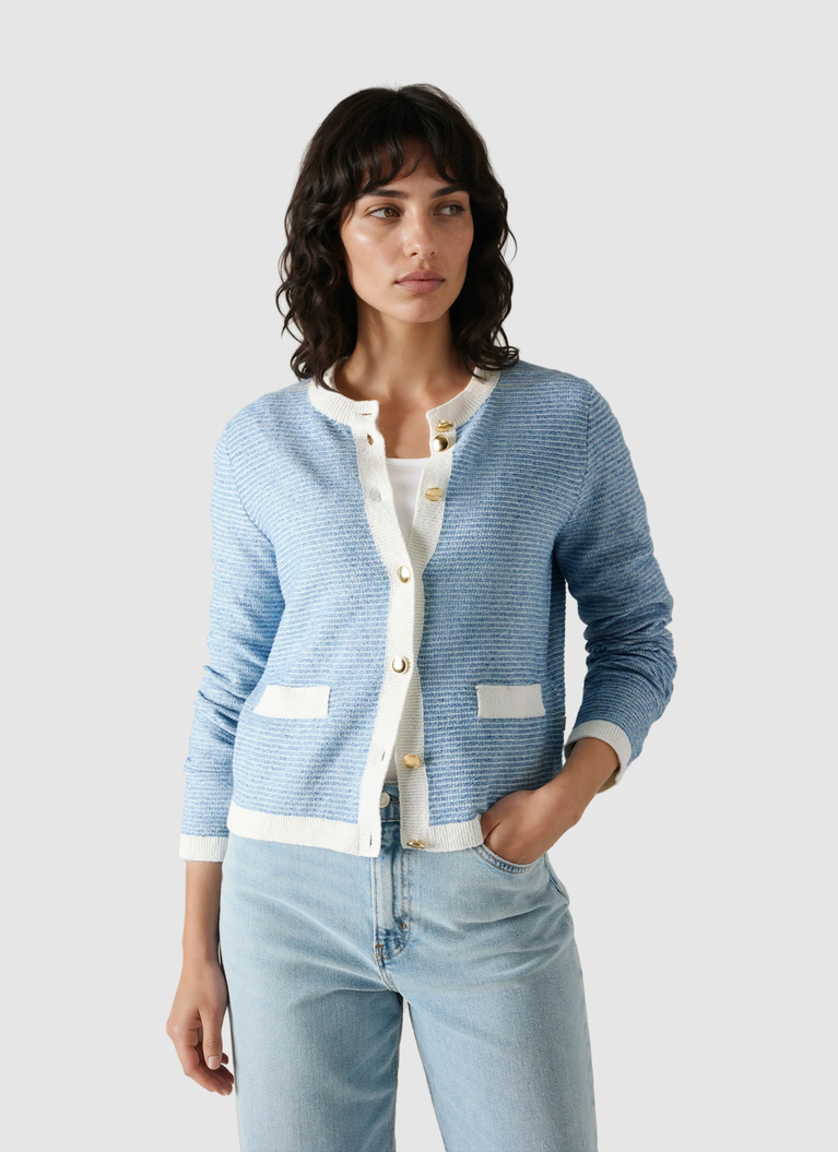 StrickjackeEndless Sky Frontansicht