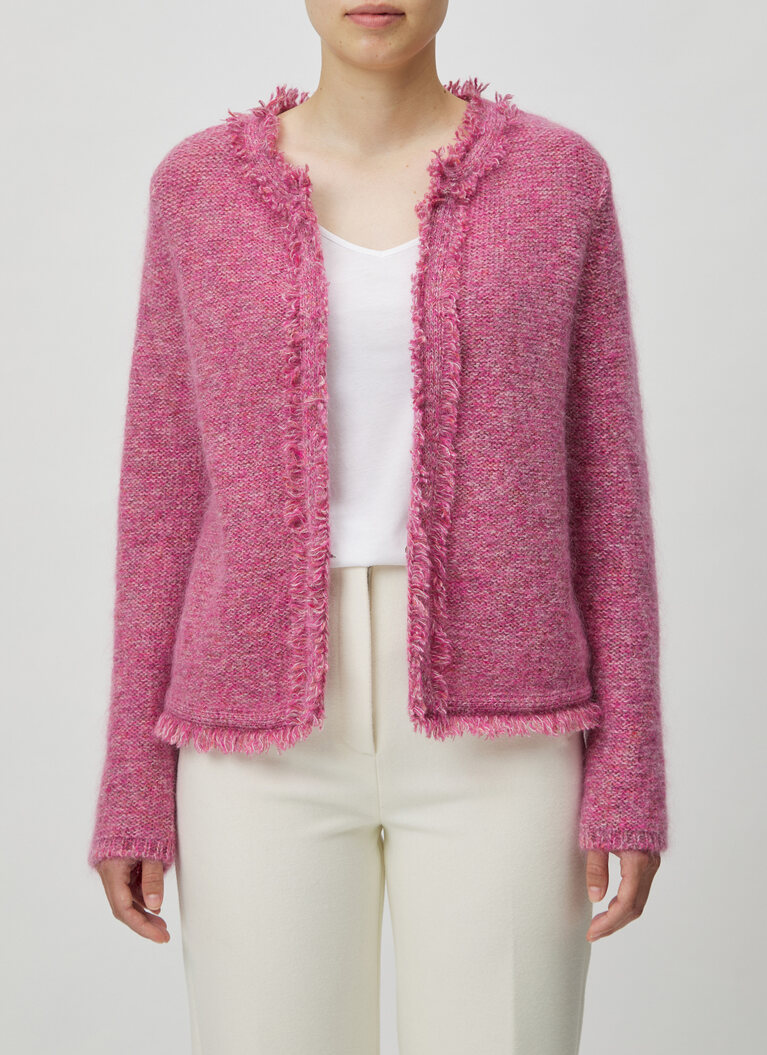 Strickjacke 1/1 Arm, Classic Orchid Detailansicht 1