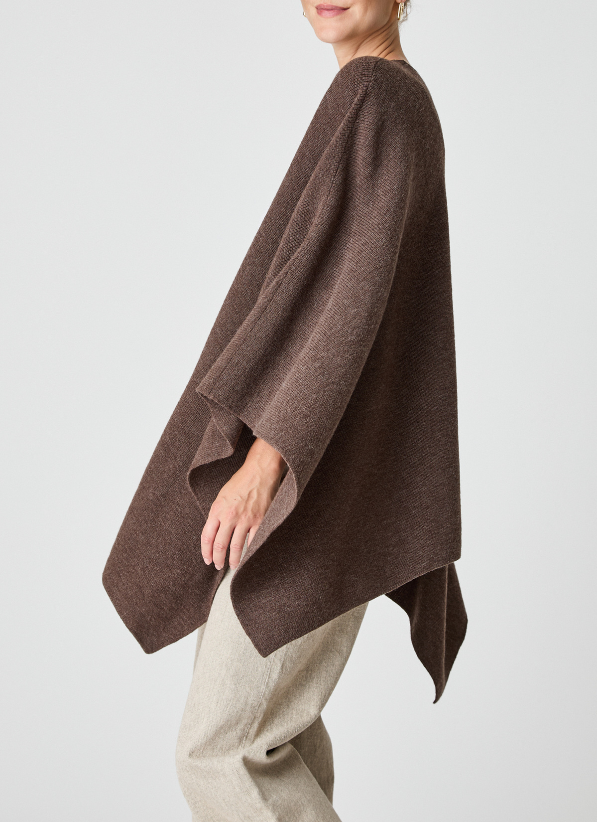 Strick Cardigan 1/2 Arm, Hardwood Detailansicht 1